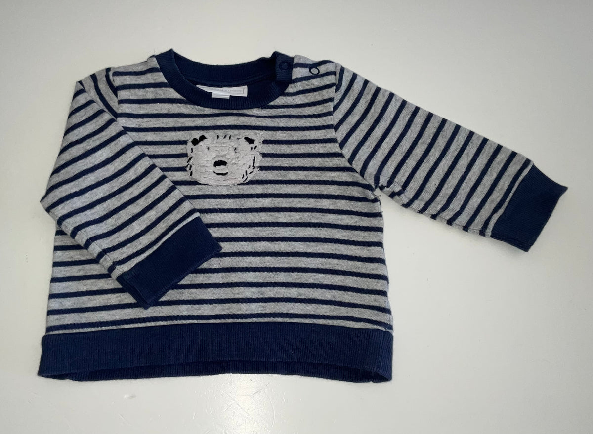 The Little White Company Jumper, Boys 0-3 Months
