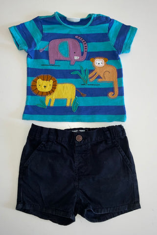 Next Top and Shorts, Boys 6-9 Months