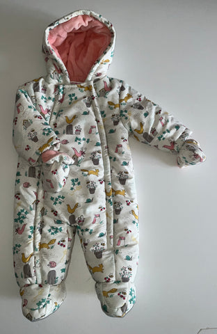 John Lewis All in One, Girls 3-6 Months