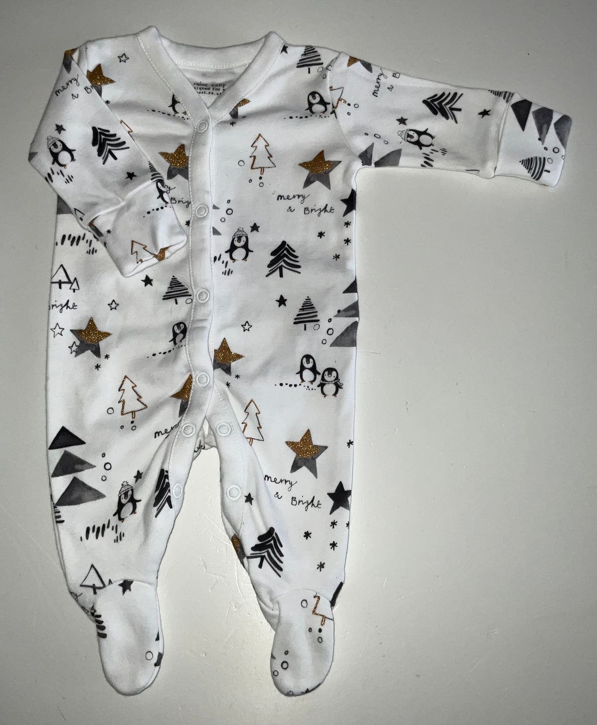 Next Christmas Sleepsuit, First Size