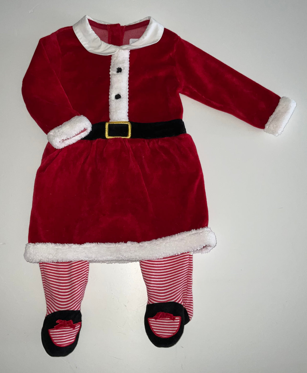 JoJo Maman Bebe Christmas Dress, Girls 3-6 Months
