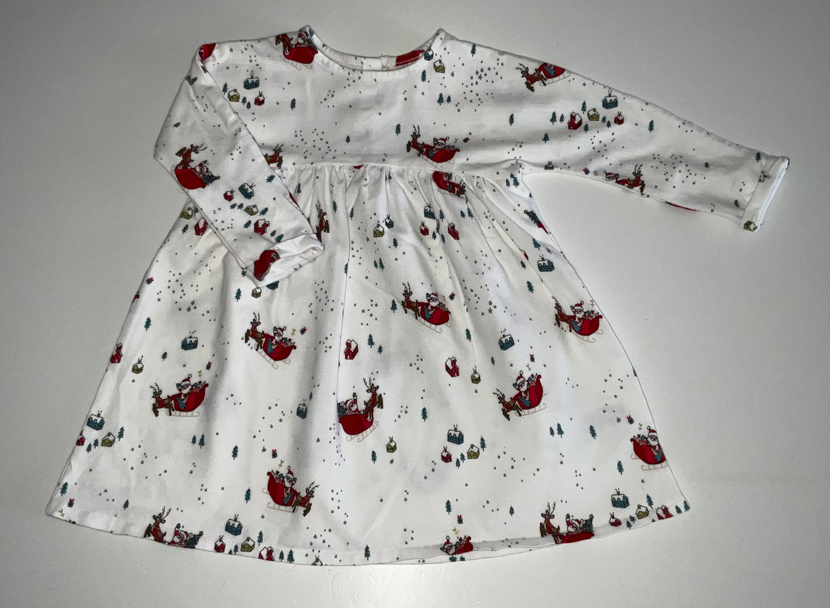 Next Christmas Dress, Girls 9-12 Months