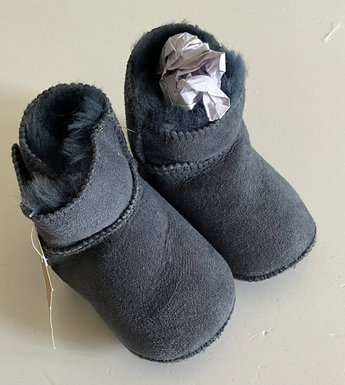 Baby Lambskin Boots, BNWT, 0-6 Months