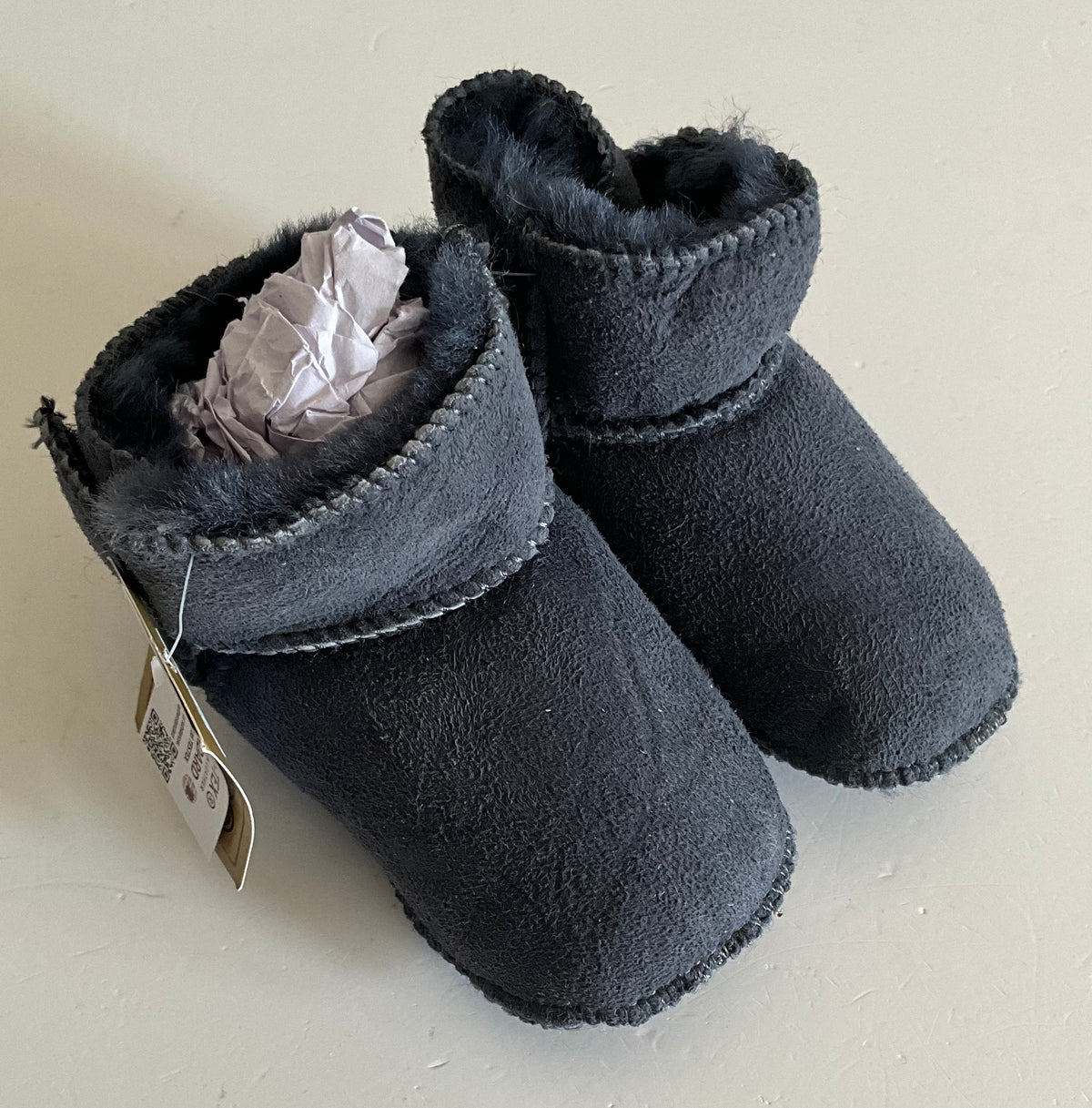 Baby Lambskin Boots, BNWT, 6-12 Months
