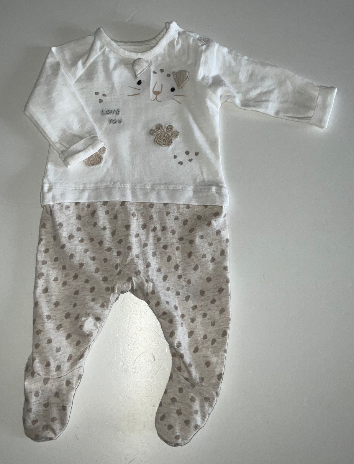 Mothercare Sleepsuit, Unisex Up to 1 Month