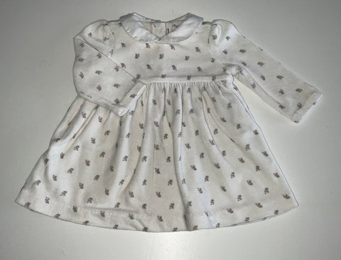 Ralph Lauren Velour Dress, Girls 0-3 Months