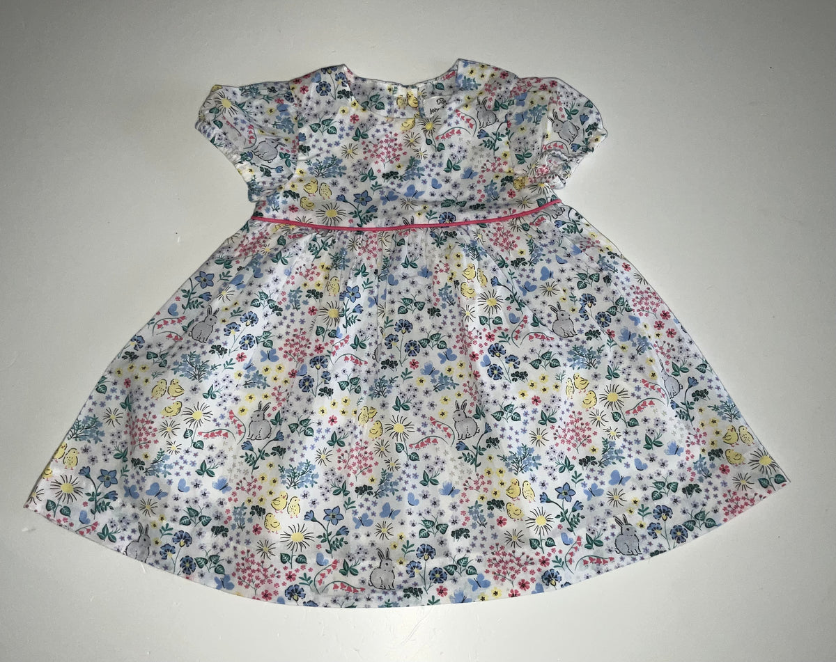 John Lewis Dress, Girls 0-3 Months