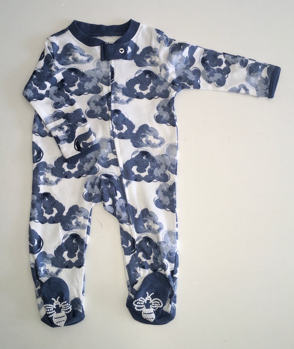 Burts Bees Sleepsuit, BNWOT, Boys Up to 1 Month