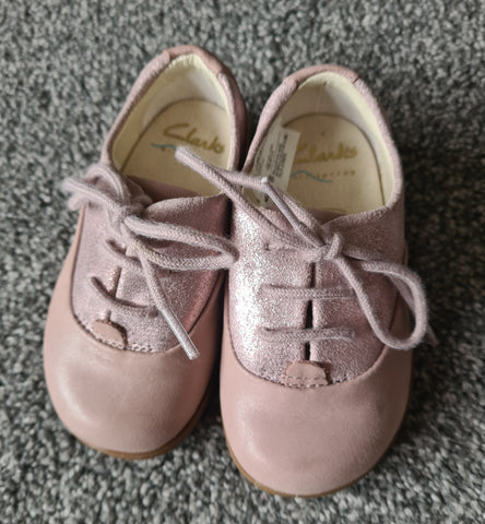 Clarks Shoes, New, Girls Infant Size 4 F