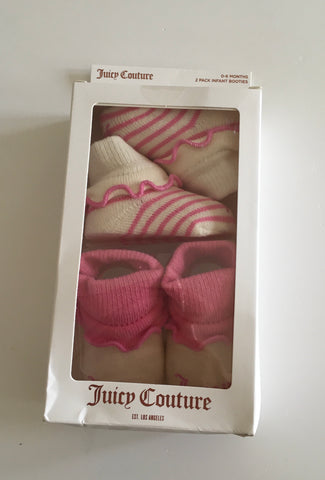 Juicy Couture Baby Socks, BNWT, 0-6 Months