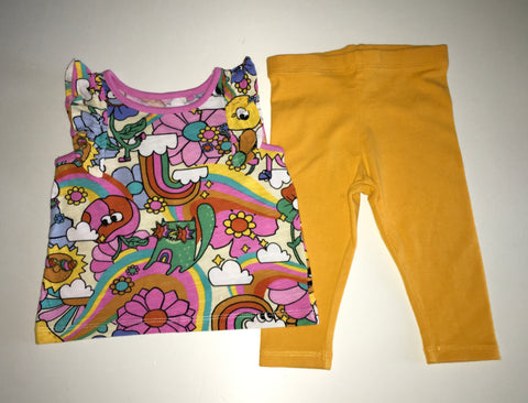 Next Top and Leggings, Girls 6-9 Months