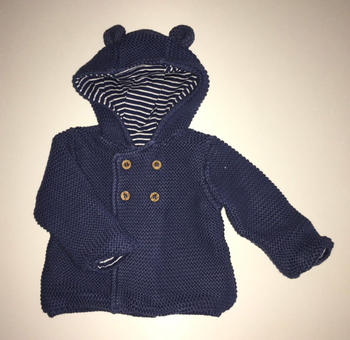 M&S Knit Jacket, Boys 0-3 Months