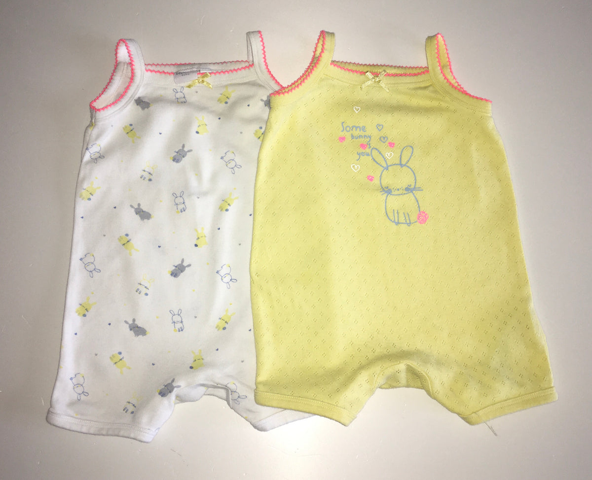Bluezoo Rompers, Girls 0-3 Months