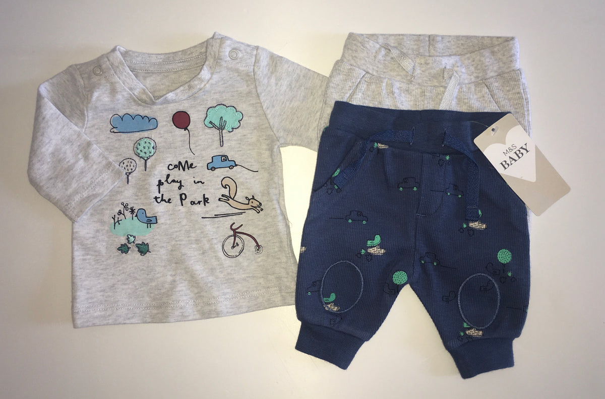 M&S Set, Boys First Size, Joggers BNWT