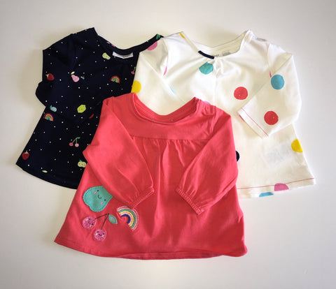 Next Tops, Girls Up to 1 Month