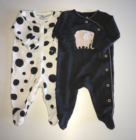 Next Sleepsuits, Girls Up to 1 Month