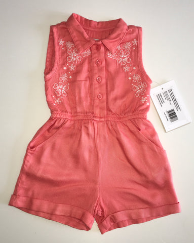 Mamas and Papas Playsuit, BNWT, Girls 0-3 Months
