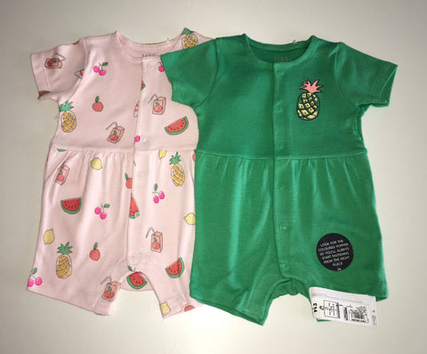 M&S Rompers, BNWT, Girls 0-3 Months