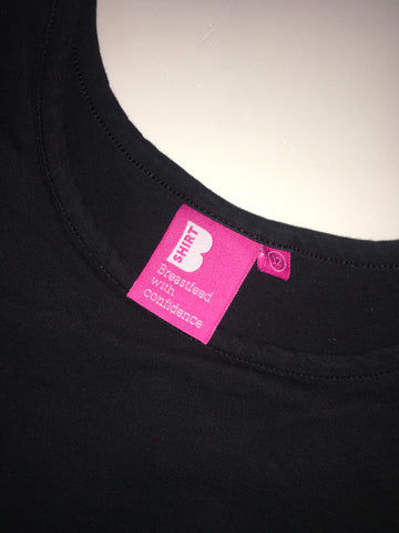 B Shirt Breastfeeding Top, Size 12
