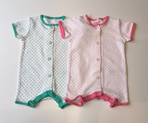Next Rompers, Girls Up to 1 Month