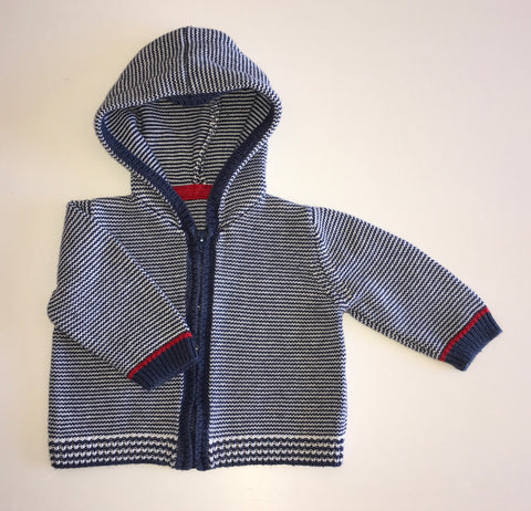 Mothercare Hoody, Boys 0-3 Months